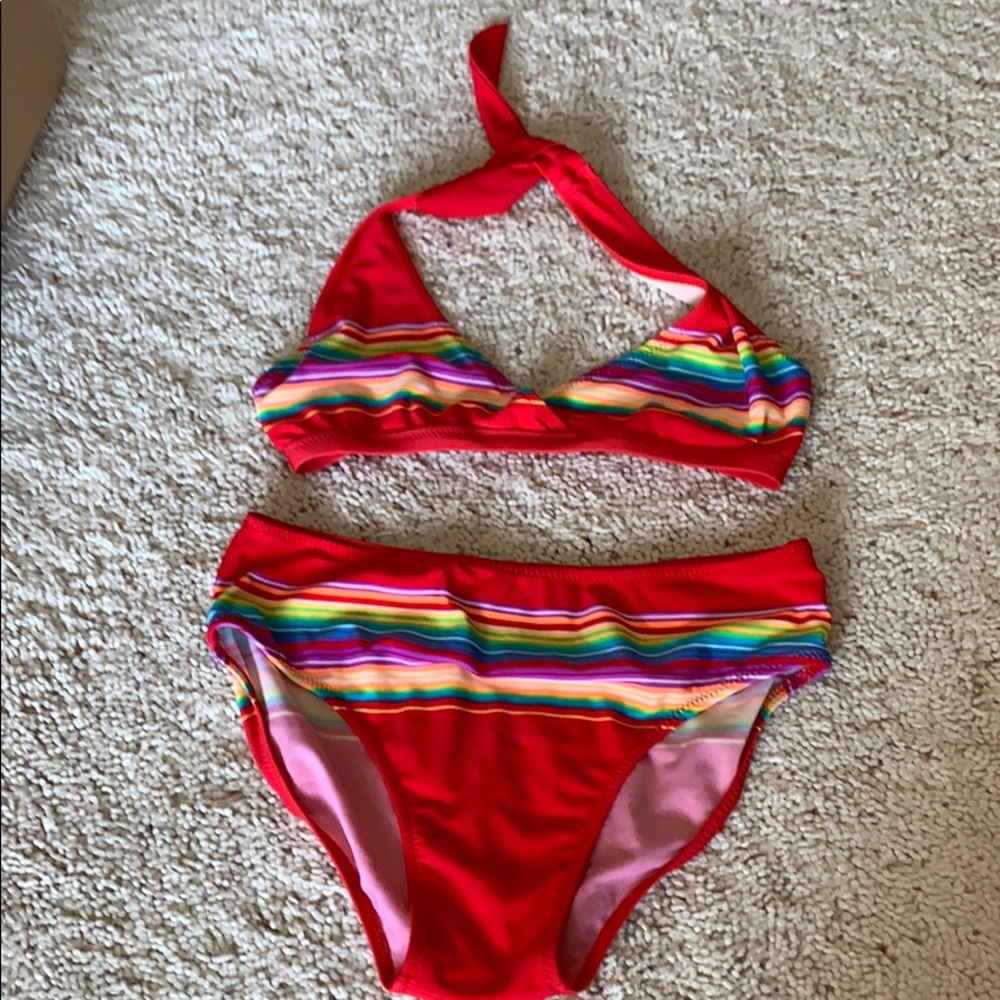 Circo Like New Red Bikini